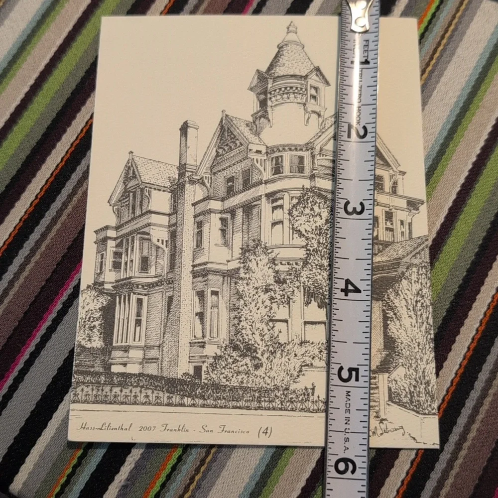 Vintage Victorian San Francisco Artist Robert M. Sebring Art Print Card Set Rare